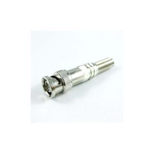 BNC connector με έλασμα για όλα τα καλώδια CCTV