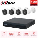DAHUA SET 2MP(1080P) 5σε1 DVR XVR1B08-I 4ch + 4 κάμερες  HAC-B1A21 Εξωτερικές Bullet P/N: XVR1B08I4B1A21