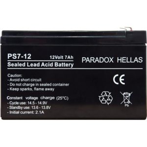 Μπαταρία Συναγερμού Paradox Hellas PS 7-12 12V/7Ah