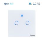 SONOFF T1 UK 2CH WIFI ΤΗΛΕΧΕΙΡΙΖΟΜΕΝΟΣ ΔΙΑΚΟΠΤΗΣ ΤΟΙΧΟΥ