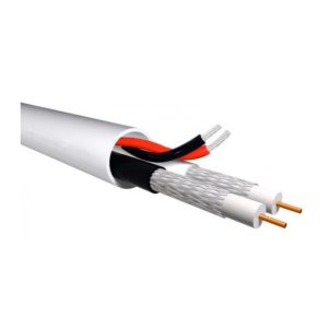 Καλώδιο VK CCTV 2X RG59 + POWER  1m