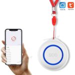 Tuya TY-SOS-1 WiFi SOS Κουμπί Πανικού - Έκτακτης Ανάγκης  με Εφαρμογή TUYA Smart – Απομακρυσμένη Ειδοποίηση στο Κινητό